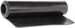 Made in USA - 36" Wide, 1/8" Thick, Buna-N Rubber Foam Sheet - 65 to 75 Durometer, Black, -40 to 212°F, 1,500 psi Tensile Strength, Cut-to-Length - Apex Tool & Supply