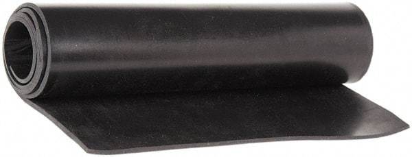 Made in USA - 36" Wide, 3/4" Thick, Buna-N Rubber Foam Sheet - 65 to 75 Durometer, Black, -40 to 212°F, 1,500 psi Tensile Strength, Cut-to-Length - Apex Tool & Supply