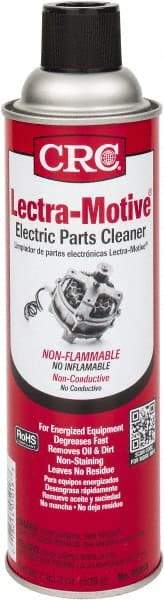 CRC - 19 Ounce Aerosol Electrical Grade Cleaner/Degreaser - 37,500 Volt Dielectric Strength, Nonflammable - Apex Tool & Supply