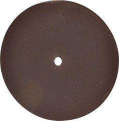Everett - 8" Aluminum Oxide Cutoff Wheel - 3/32" Thick, 1/2" Arbor, Use with Gas Powered Saws - Apex Tool & Supply
