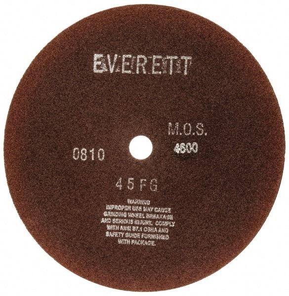 Everett - 12" Aluminum Oxide Cutoff Wheel - 1/8" Thick, 1" Arbor, Use with Gas Powered Saws - Apex Tool & Supply