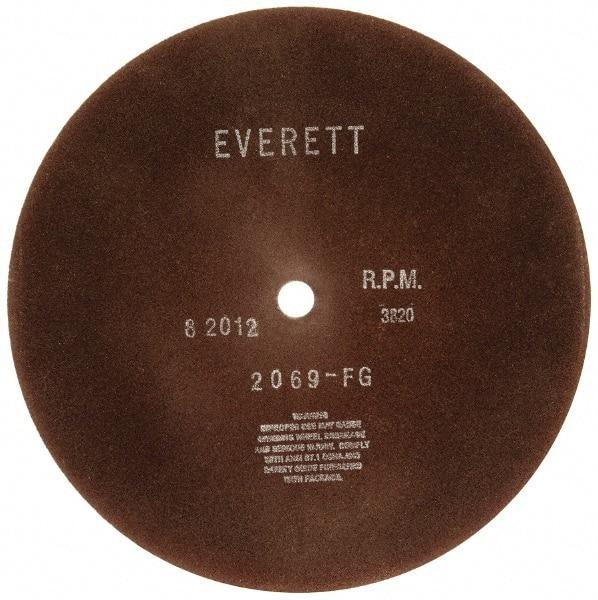 Everett - 16" Aluminum Oxide Cutoff Wheel - 5/32" Thick, 1" Arbor, Use with Gas Powered Saws - Apex Tool & Supply