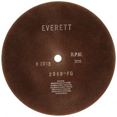 Everett - 16" Aluminum Oxide Cutoff Wheel - 5/32" Thick, 1" Arbor, Use with Gas Powered Saws - Apex Tool & Supply
