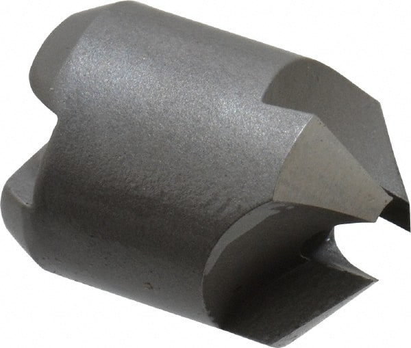 Made in USA - 3/8" Cutter Head Diam, 1/8" Pilot Hole Diam, High Speed Steel Reverse Countersink - Apex Tool & Supply