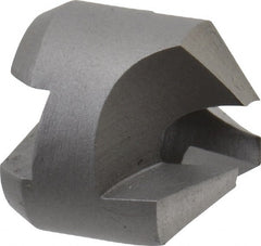 Made in USA - 1/2" Cutter Head Diam, 3/16" Pilot Hole Diam, High Speed Steel Reverse Countersink - Apex Tool & Supply