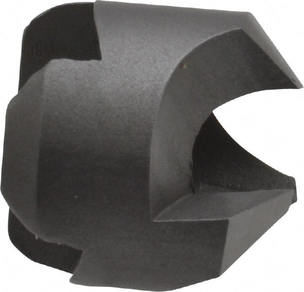 Made in USA - 1/2" Cutter Head Diam, 1/4" Pilot Hole Diam, High Speed Steel Reverse Countersink - Apex Tool & Supply
