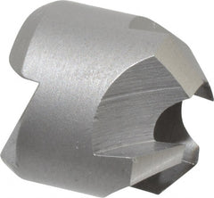 Made in USA - 4 Flutes, 5/8" Cutter Head Diam, 5/16" Pilot Hole Diam, High Speed Steel Reverse Countersink - Apex Tool & Supply