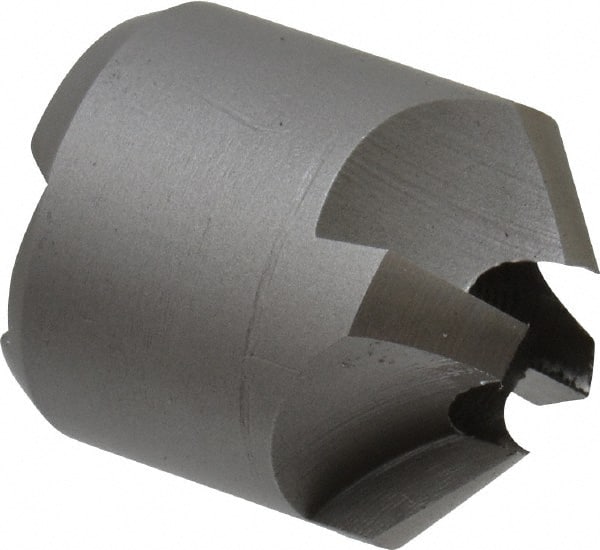 Made in USA - 4 Flutes, 3/4" Cutter Head Diam, 5/16" Pilot Hole Diam, High Speed Steel Reverse Countersink - Apex Tool & Supply
