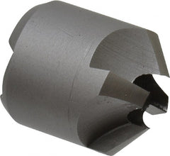 Made in USA - 4 Flutes, 3/4" Cutter Head Diam, 5/16" Pilot Hole Diam, High Speed Steel Reverse Countersink - Apex Tool & Supply