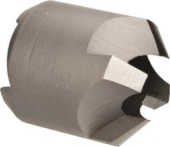 Made in USA - 4 Flutes, 3/4" Cutter Head Diam, 3/8" Pilot Hole Diam, High Speed Steel Reverse Countersink - Apex Tool & Supply