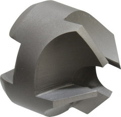 Made in USA - 4 Flutes, 1" Cutter Head Diam, 3/8" Pilot Hole Diam, High Speed Steel Reverse Countersink - Apex Tool & Supply