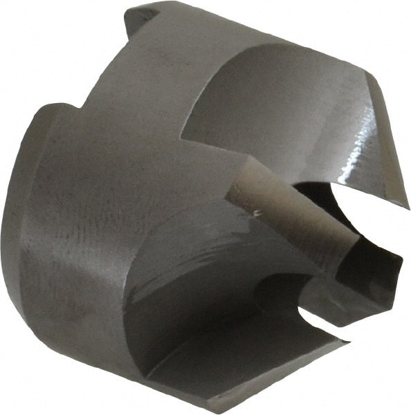 Made in USA - 4 Flutes, 1-1/4" Cutter Head Diam, 1/2" Pilot Hole Diam, High Speed Steel Reverse Countersink - Apex Tool & Supply