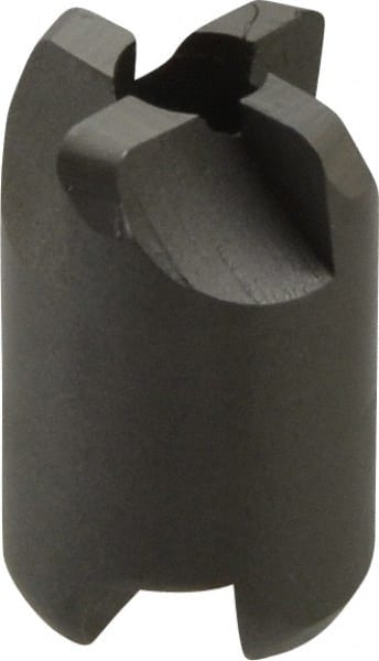 Made in USA - 4 Flutes, 5/16" Diam, 1/8" Pilot Hole Diam, High Speed Steel Reverse Counterbore - Apex Tool & Supply