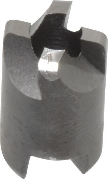 Made in USA - 4 Flutes, 5/16" Diam, 5/32" Pilot Hole Diam, High Speed Steel Reverse Counterbore - Apex Tool & Supply