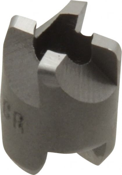 Made in USA - 4 Flutes, 3/8" Diam, 3/16" Pilot Hole Diam, High Speed Steel Reverse Counterbore - Apex Tool & Supply