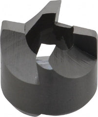 Made in USA - 4 Flutes, 3/4" Diam, 3/8" Pilot Hole Diam, High Speed Steel Reverse Counterbore - Apex Tool & Supply