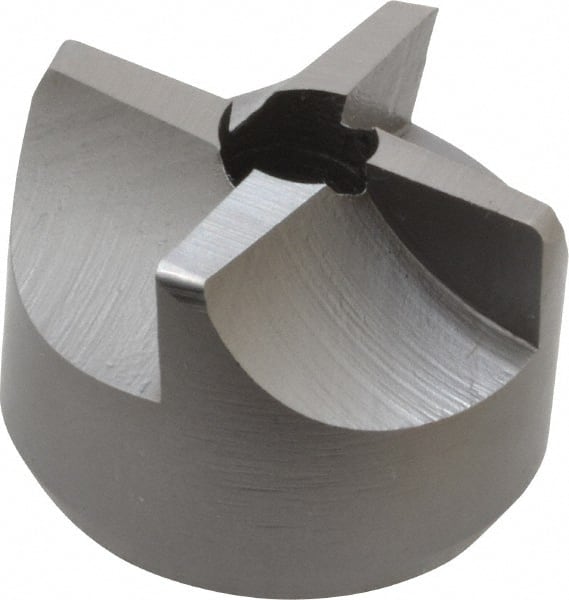 Made in USA - 4 Flutes, 7/8" Diam, 1/4" Pilot Hole Diam, High Speed Steel Reverse Counterbore - Apex Tool & Supply