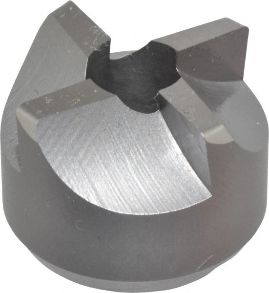 Made in USA - 4 Flutes, 7/8" Diam, 5/16" Pilot Hole Diam, High Speed Steel Reverse Counterbore - Apex Tool & Supply