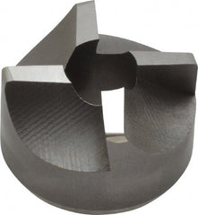 Made in USA - 4 Flutes, 1" Diam, 3/8" Pilot Hole Diam, High Speed Steel Reverse Counterbore - Apex Tool & Supply