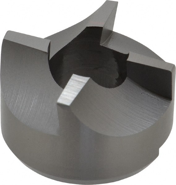 Made in USA - 4 Flutes, 1-5/8" Diam, 3/4" Pilot Hole Diam, High Speed Steel Reverse Counterbore - Apex Tool & Supply