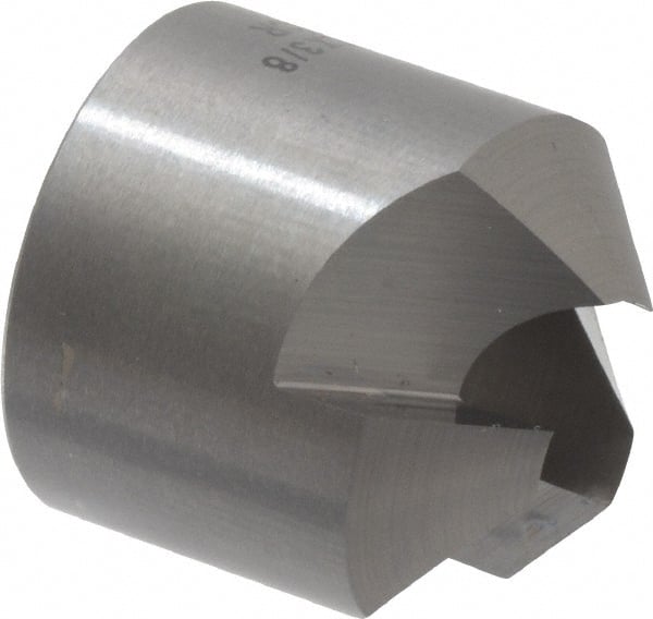 Made in USA - 7/8" Cutter Head Diam, 3/8" Pilot Hole Diam, Solid Carbide Reverse Countersink - Apex Tool & Supply