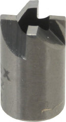 Made in USA - 4 Flutes, 5/16" Diam, 5/32" Pilot Hole Diam, Solid Carbide Reverse Counterbore - Apex Tool & Supply