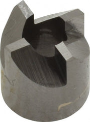 Made in USA - 4 Flutes, 1/2" Diam, 1/4" Pilot Hole Diam, Solid Carbide Reverse Counterbore - Apex Tool & Supply