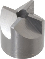 Made in USA - 4 Flutes, 11/16" Diam, 3/16" Pilot Hole Diam, Solid Carbide Reverse Counterbore - Apex Tool & Supply