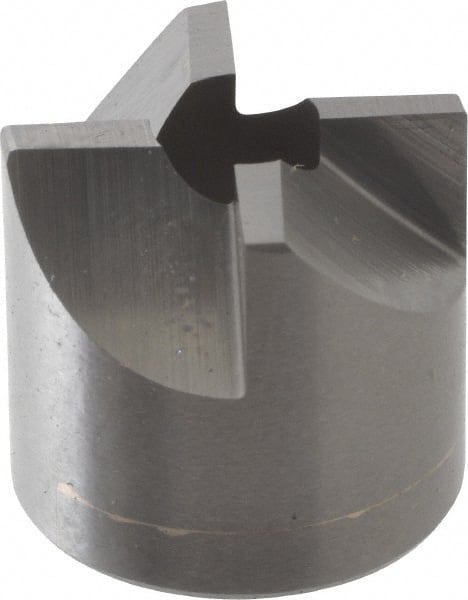 Made in USA - 4 Flutes, 11/16" Diam, 1/4" Pilot Hole Diam, Solid Carbide Reverse Counterbore - Apex Tool & Supply