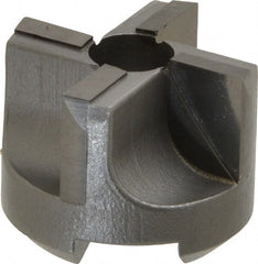 Made in USA - 4 Flutes, 1-1/8" Diam, 3/8" Pilot Hole Diam, Carbide-Tipped Reverse Counterbore - Apex Tool & Supply