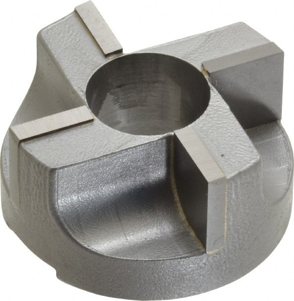 Made in USA - 4 Flutes, 1-1/2" Diam, 5/8" Pilot Hole Diam, Carbide-Tipped Reverse Counterbore - Apex Tool & Supply