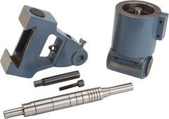 Vectrax - Right Angle Milling Head - Includes 1 Inch Arbor, Arbor Support for R8 Spindle, Horizontal Milling Attachment Including Right Angle Head and R8 in - R8 out - Apex Tool & Supply