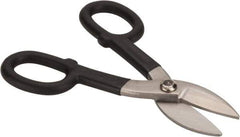 Value Collection - 1-3/4" Length of Cut, Straight Pattern Tinner's Snip - 7" OAL, Cushion Grip Handle, 26 AWG Steel Capacity - Apex Tool & Supply