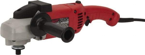 Milwaukee Tool - 7 to 9" Disc, 5,000 RPM, Electric Handheld Disc Sander - 2.2 hp, 120 Volts - Apex Tool & Supply