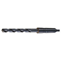 13/16 RHS / RHC HSS 118 Degree Radial Point General Purpose Taper Shank Drill - Steam Oxide