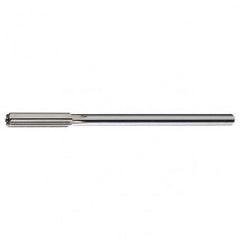 #17 STR / RHC HSS Straight Shank Straight Flute Reamer - Bright - Apex Tool & Supply