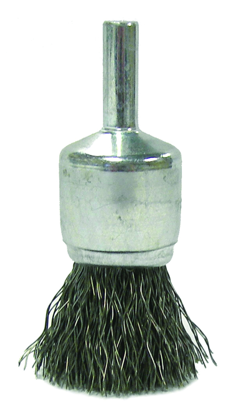 3/4'' Diameter - Steel Wire End Brush - Apex Tool & Supply