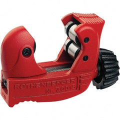 Rothenberger - 1/8" to 1-1/8" Pipe Capacity, Tube Cutter - Cuts Copper, 3-1/4" OAL - Apex Tool & Supply