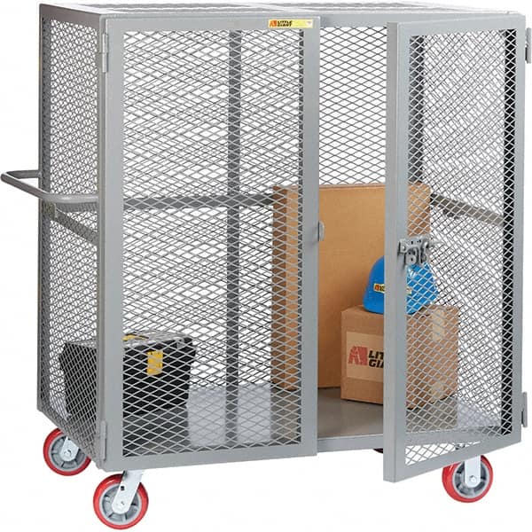 Little Giant - Lockers Type: Heavy Duty Mesh Security Cabinet Number of Tiers: 1 - Apex Tool & Supply