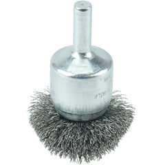 1 1/2″ Diameter - Steel Wire Flared End Brush - Apex Tool & Supply