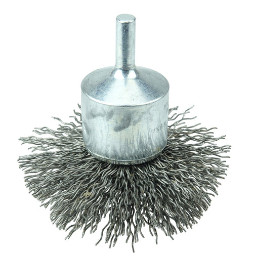 2 3/4″ Diameter - Steel Wire Flared End Brush - Apex Tool & Supply