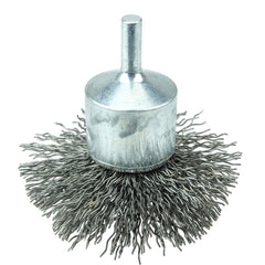 2 3/4″ Diameter - Steel Wire Flared End Brush - Apex Tool & Supply