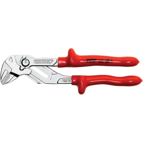 Gedore - Tongue & Groove Pliers Type: Quick-Adjusting Pliers Overall Length Range: 9" - 11.9" - Apex Tool & Supply