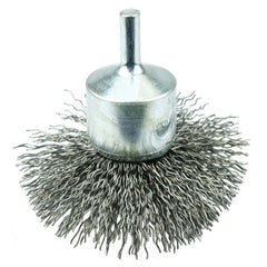3″ Diameter - Steel Wire Flared End Brush - Apex Tool & Supply