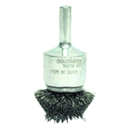 1″ Diameter - Steel Wire Flared End Brush - Apex Tool & Supply