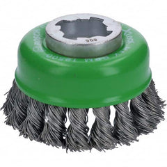 Bosch - 3" Diam 0.012" X-LOCK Carbon Steel Fill Cup Brush - Apex Tool & Supply