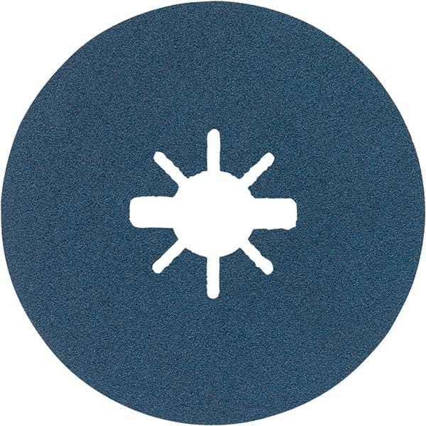 Bosch - Fiber Discs Disc Diameter (Inch): 4-1/2 Abrasive Material: Zirconia Alumina - Apex Tool & Supply