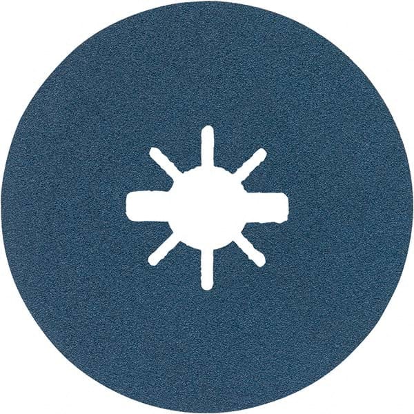Bosch - Fiber Discs Disc Diameter (Inch): 4-1/2 Abrasive Material: Zirconia Alumina - Apex Tool & Supply