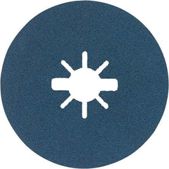 Bosch - Fiber Discs Disc Diameter (Inch): 4-1/2 Abrasive Material: Zirconia Alumina - Apex Tool & Supply