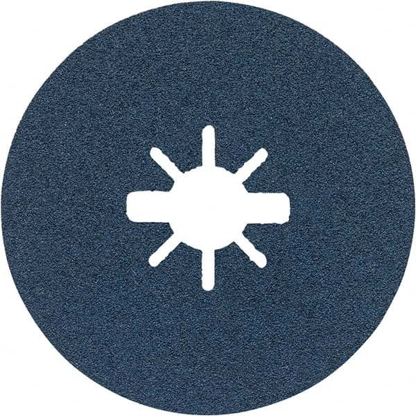Bosch - Fiber Discs Disc Diameter (Inch): 4-1/2 Abrasive Material: Zirconia Alumina - Apex Tool & Supply